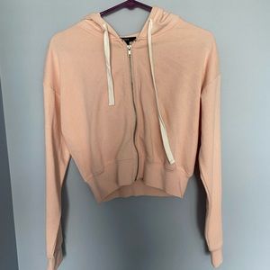 Forever 21 Cropped Zip Up